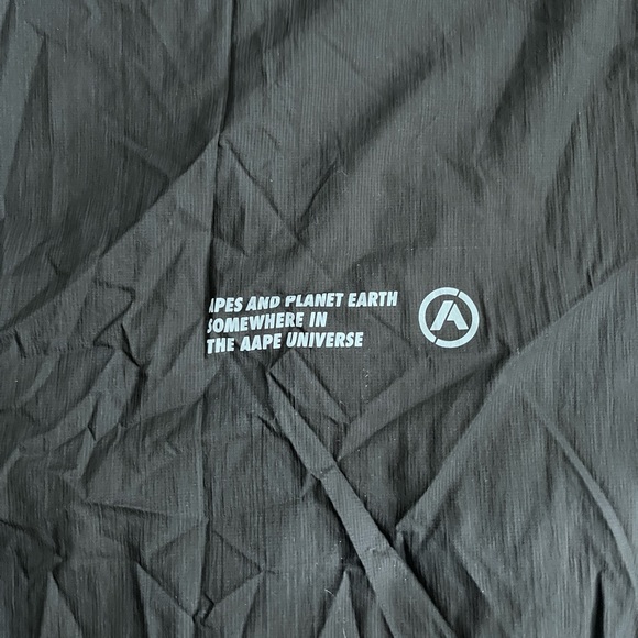 NWT-AAPE+ by A Bathing Ape (BAPE) Thin Quarter Zip Windbreaker-Men XL/Women XXL - Picture 13 of 15